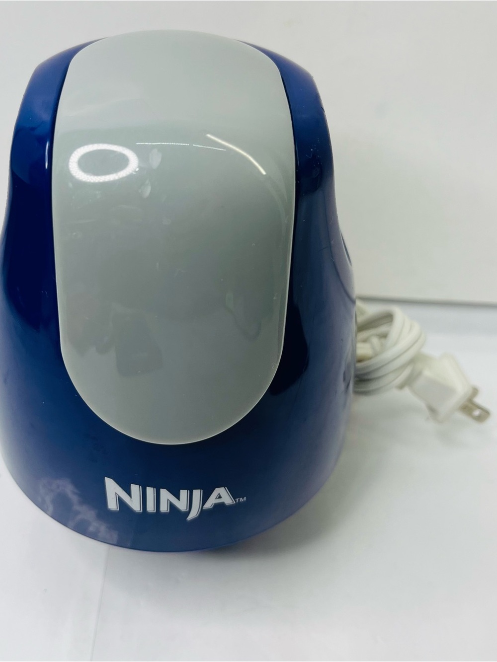 Ninja Blue and White Countertop Appliance